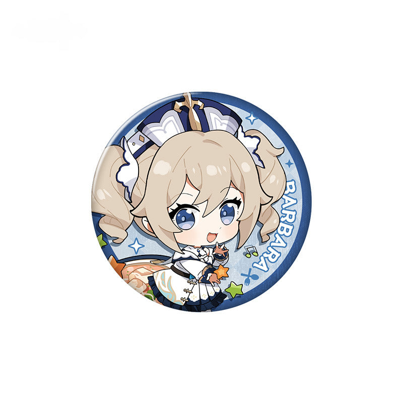 Genshin Impact Character Badge Yummy Party Theme