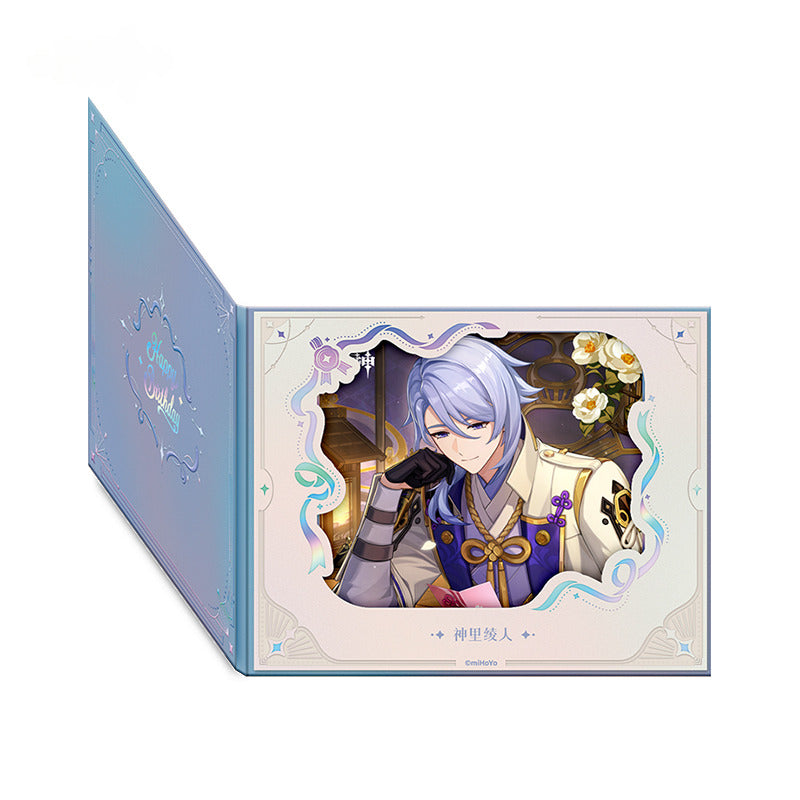 Pre-order Genshin Impact Flip Style Flower Window Colored Paper 2025 Day of Destiny Series