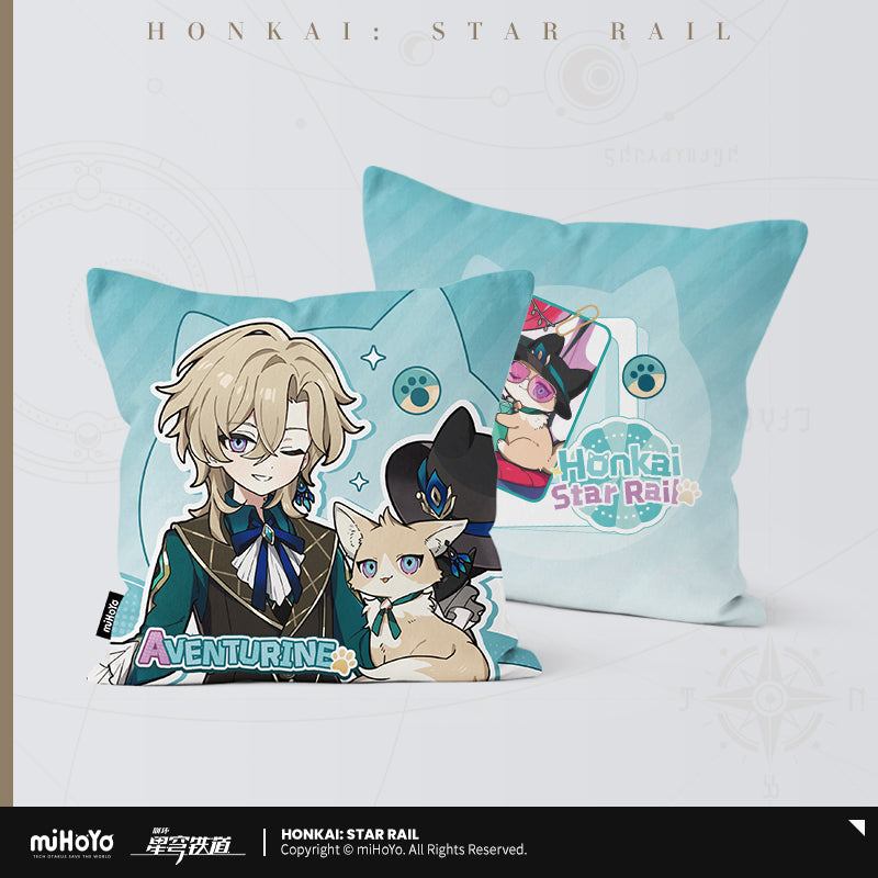 Honkai: Star Rail Square Pillow Little Kitten Series