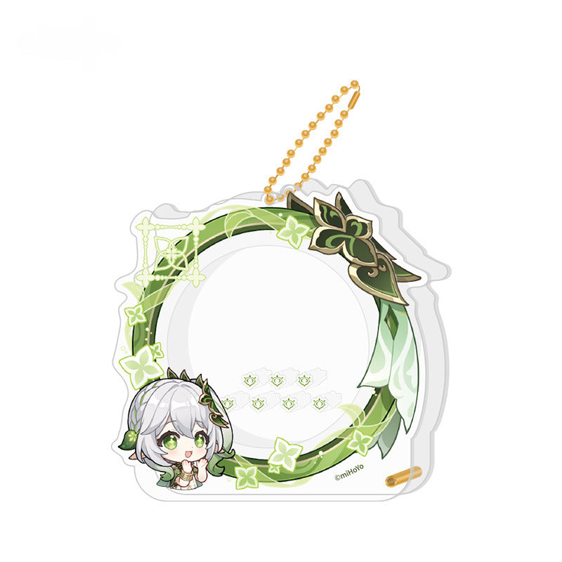 Genshin Impact Badge Acrylic Storage Cover