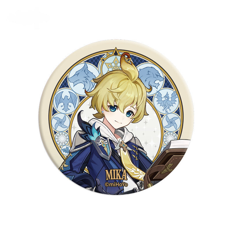 Genshin Impact Badge Mondstadt Theme