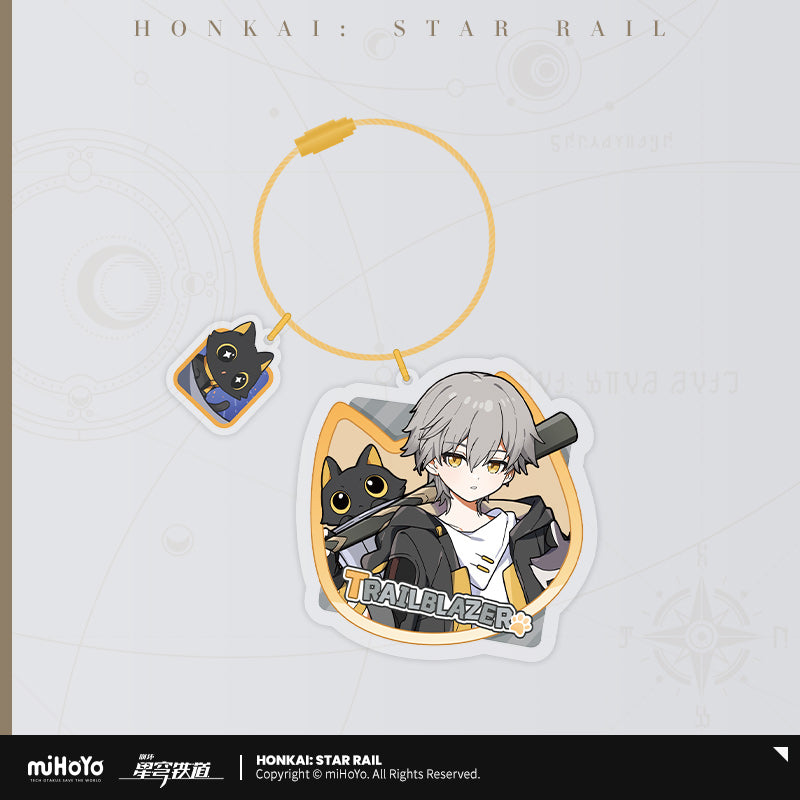 Honkai: Star Rail Acrylic Pendant Little Kitten Series