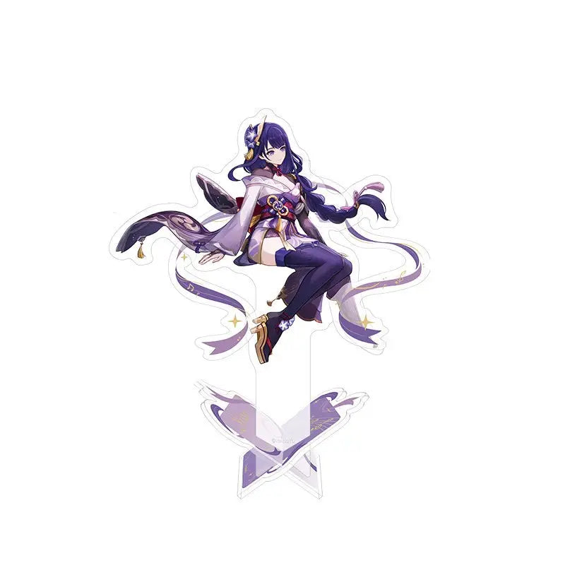 Genshin Impact 6th Anniversary Celebration Series Mirror Badge Standee Card