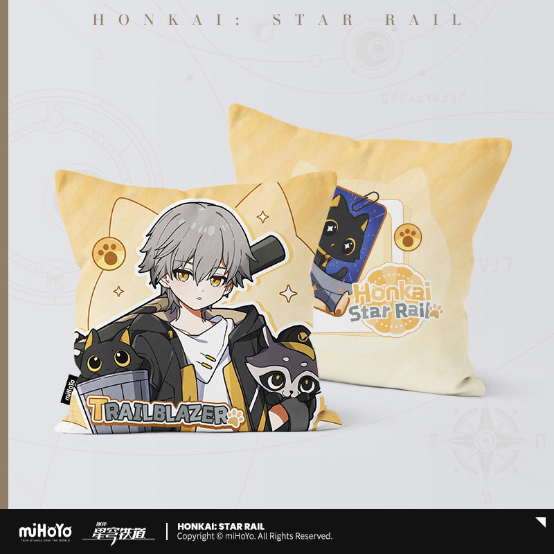 Honkai: Star Rail Square Pillow Little Kitten Series