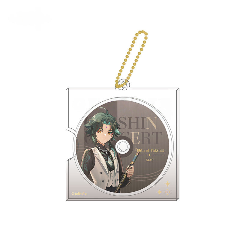 Genshin Impact Character CD Style Pendant Concert Theme