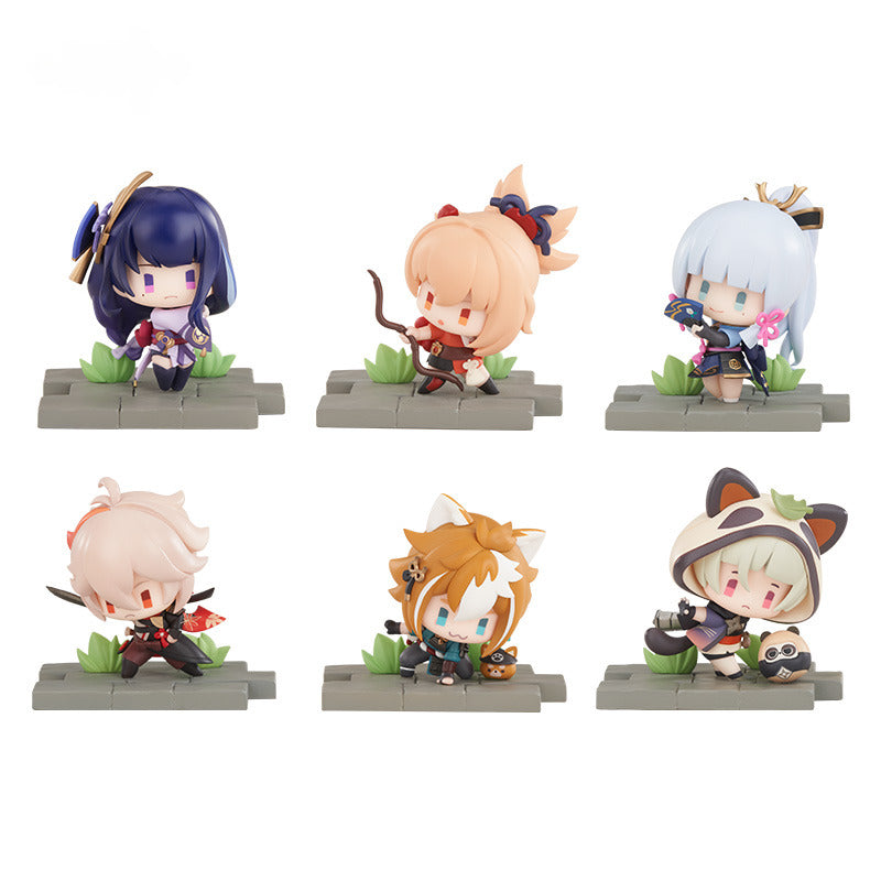 Genshin Impact Blind Box Inazuma Chapter Battle Valor Theme Series
