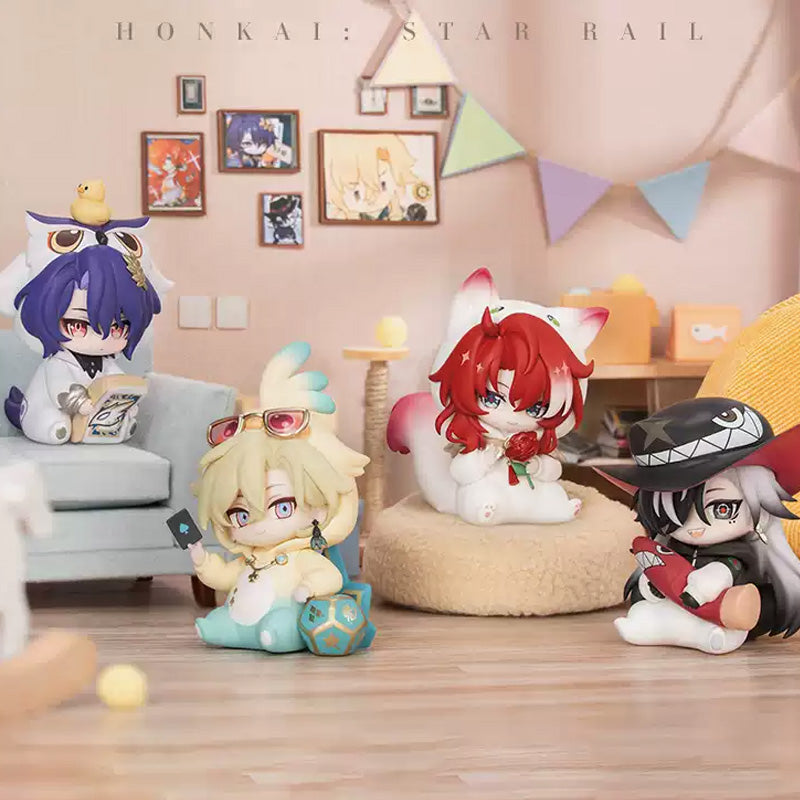 Pre-order Honkai: Star Rail Q-version Figurines Blind Box Boys' Dormitory Series