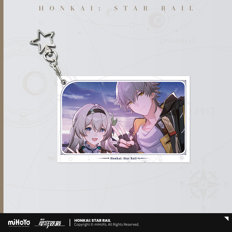 Honkai: Star Rail Acrylic Photo Card Midsummer Firefly Rendezvous Series