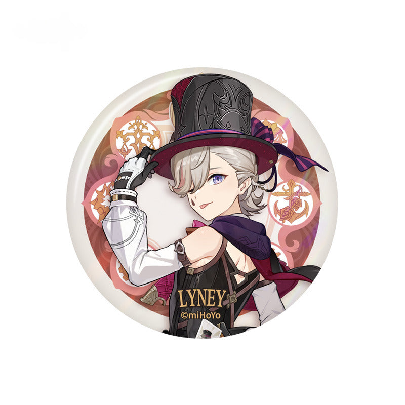 Genshin Impact Badge Fontaine Court Theme