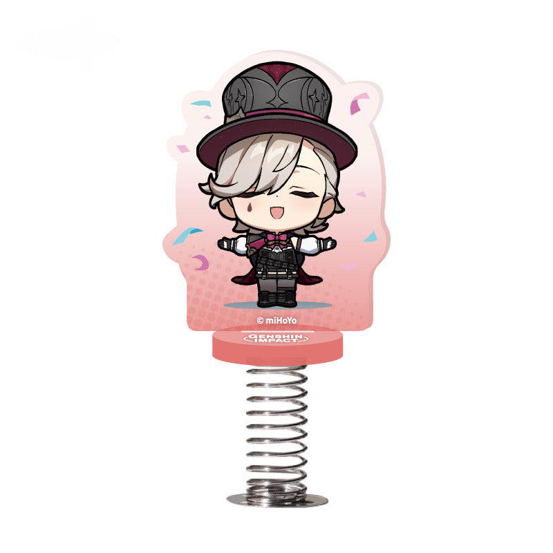 Genshin Impact Acrylic Bobblehead Standee Q Version Emoticon Series