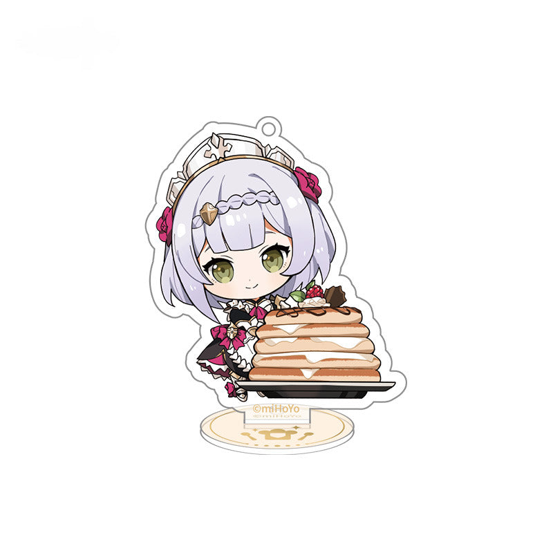 Genshin Impact Character Acrylic Mini Standee Yummy Party Theme