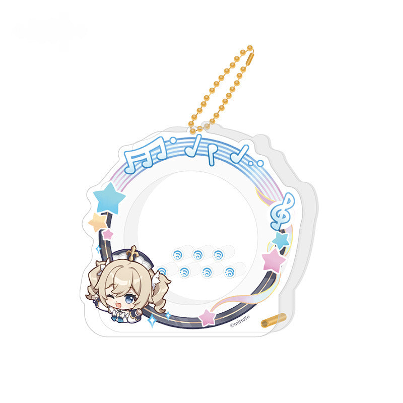 Genshin Impact Badge Acrylic Storage Cover