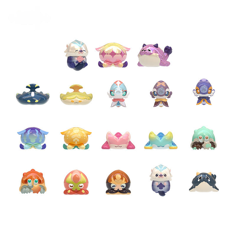 Genshin Impact Blind Box Pelagic Primaevality Series Fantastic Creature Compendium