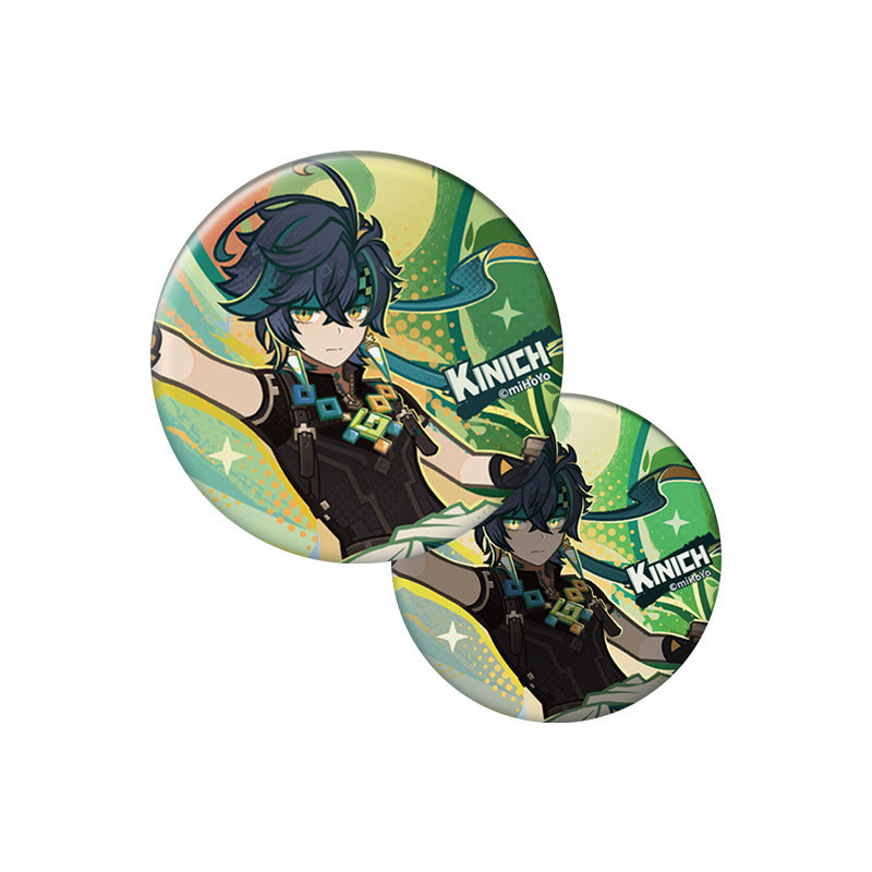 Genshin Impact Badge Standee Laser Ticket Traces of Artistry Series