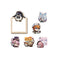 Genshin Impact Sticky Note Water Decal Set 2024 Carnival Gathering Series