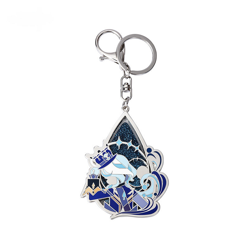 Genshin Impact Furina Stage Focus Quicksand Metal Pendant
