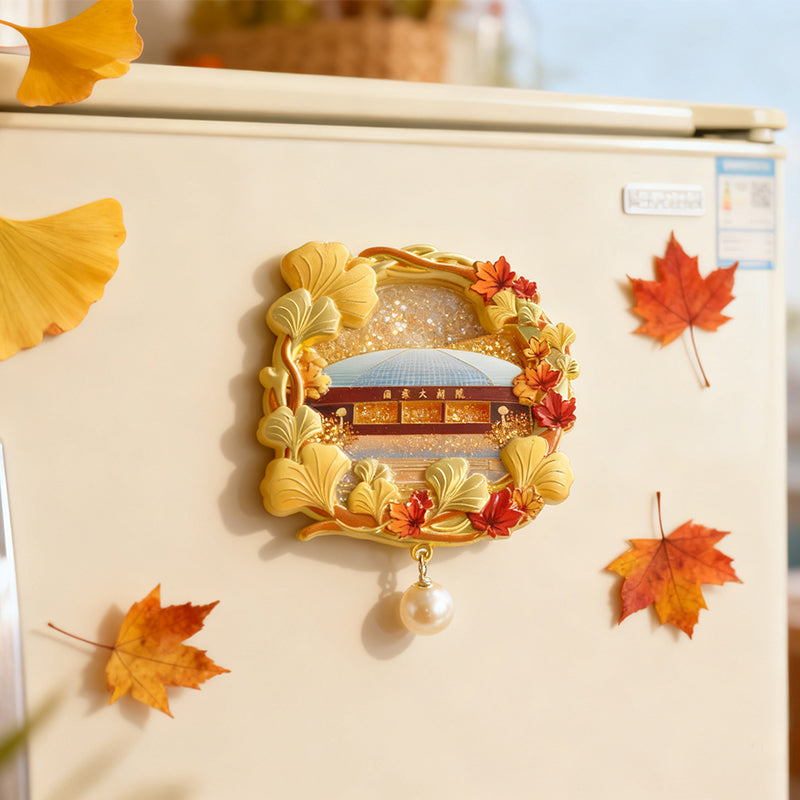 NCPA Glow Quicksand Fridge Magnet Autumn