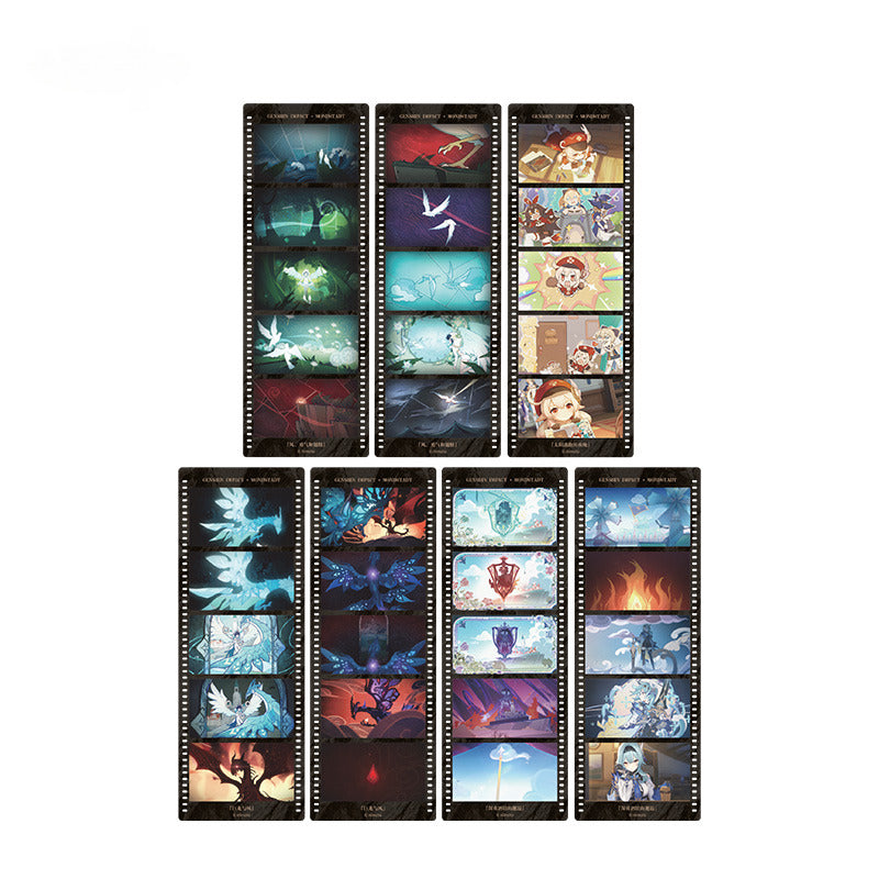 Genshin Impact Film Inspired Bookmark Set  Mortal Shades Series