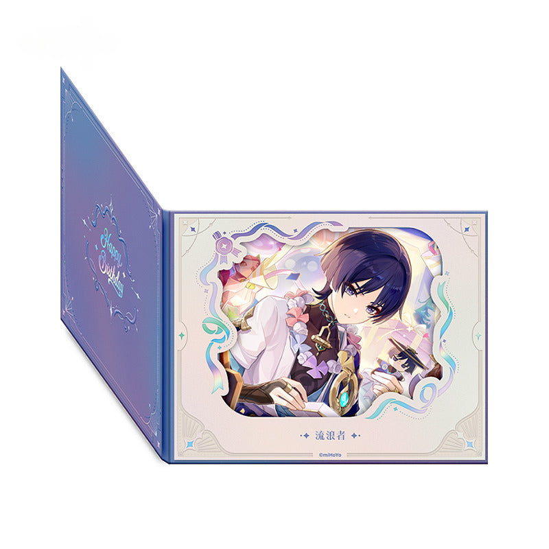 Pre-order Genshin Impact Flip Style Flower Window Colored Paper 2025 Day of Destiny Series