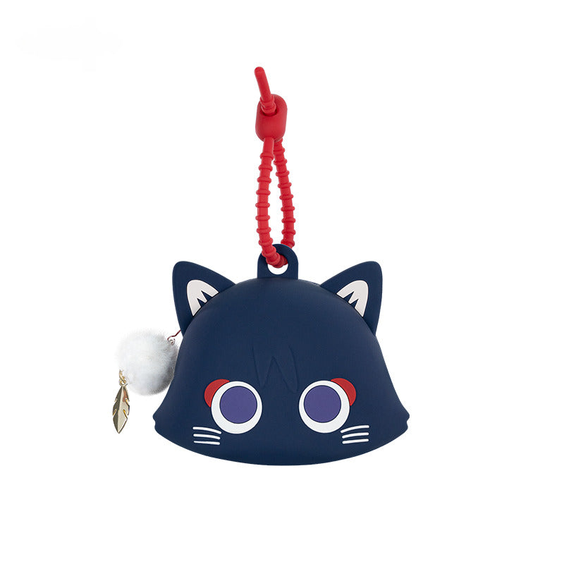 Genshin Impact Mini Silicone Storage Bag Wanderer FairyTale Cat Series