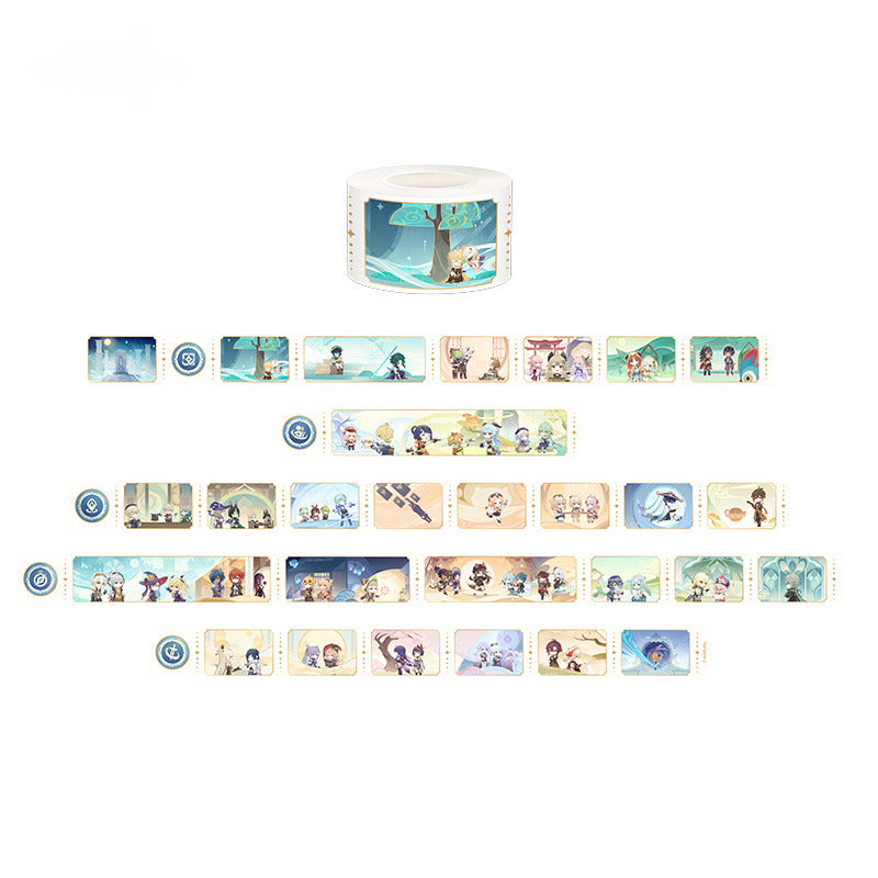 Genshin Impact Washi Tape Stardust Journey Series