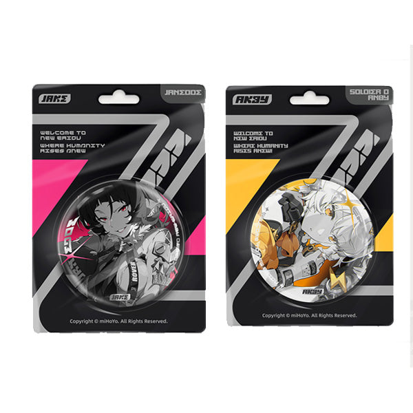 Zenless Zone Zero Reflective Badge Unknown Faction