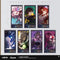 Honkai: Star Rail Laser Engraved Commemorative Ticket Set Departure Countdown Series
