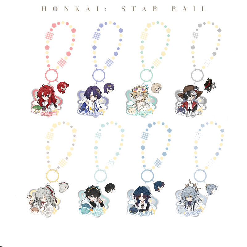 崩壞：星穹鐵道亞克力吊燈 男生宿舍系列