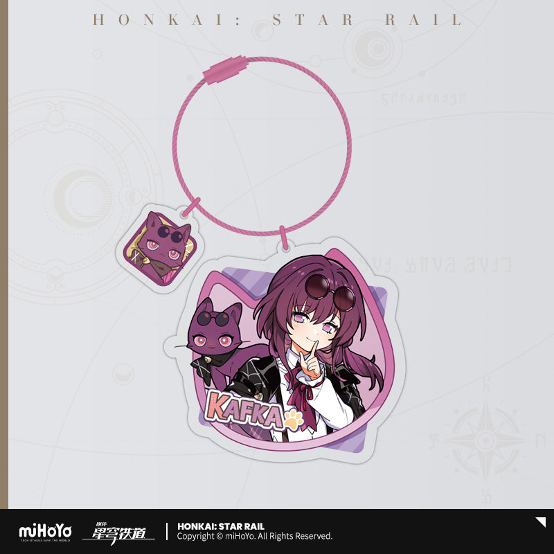 Honkai: Star Rail Acrylic Pendant Little Kitten Series