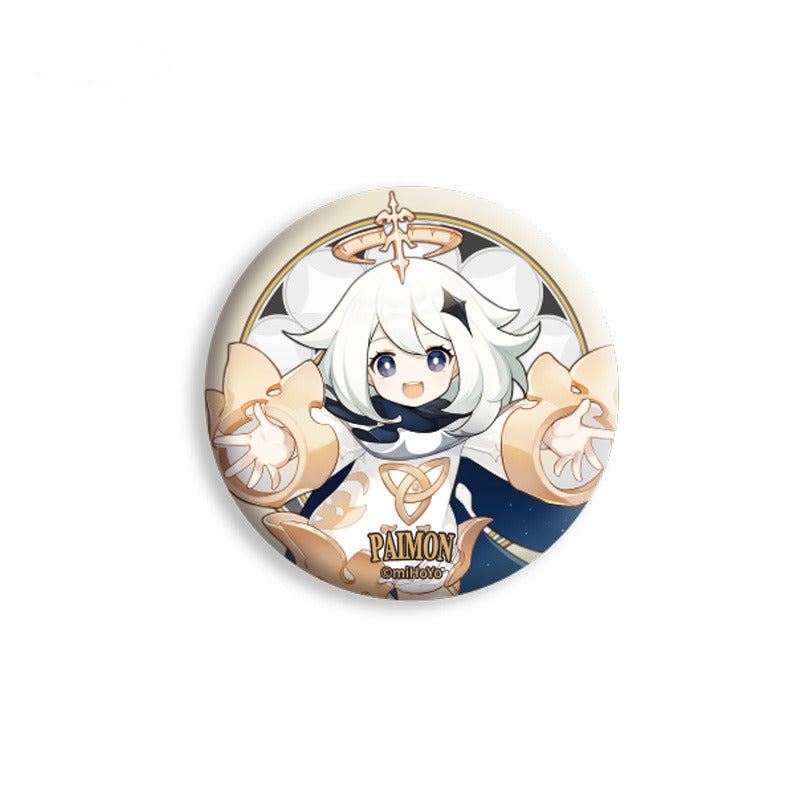 Genshin Impact Badge Traveler Theme
