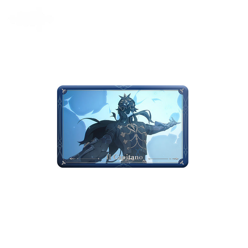 Genshin Impact Badge Collection Card Imitation Film Bookmark Set Memories of This World