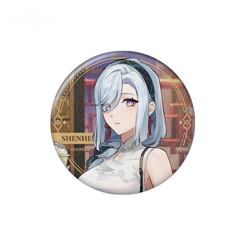 Genshin Impact Badge Acrylic Clamp Standee Heartfelt Joy Series