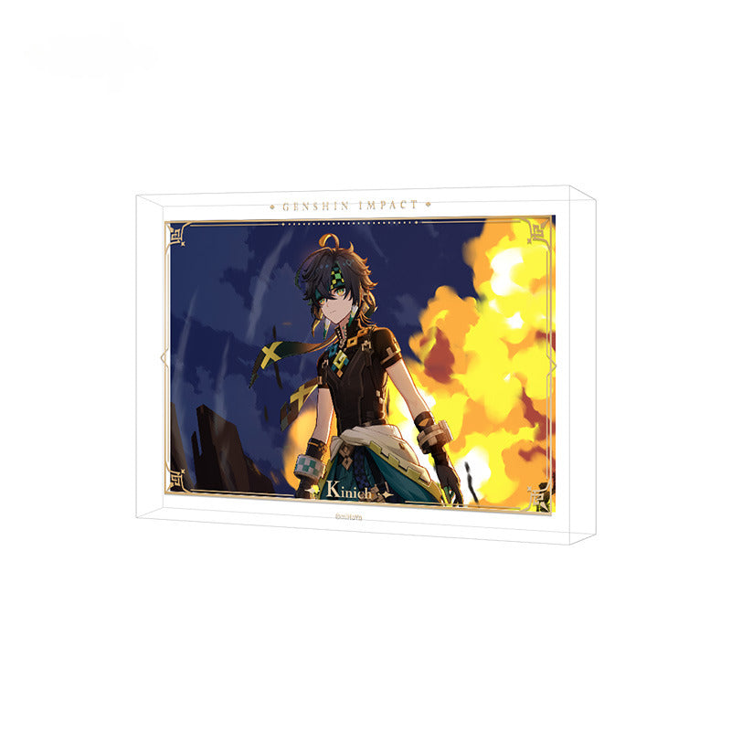 Genshin Impact Thick Acrylic Decorative Painting Character PV Series
