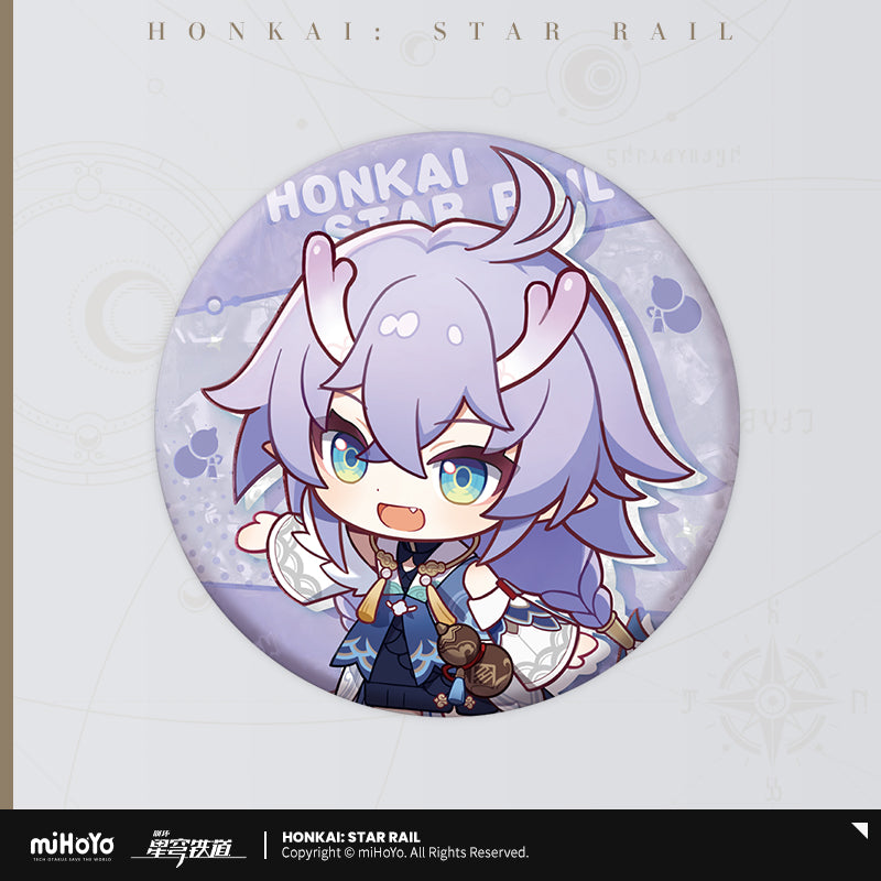 Honkai: Star Rail Chibi Badge Train Travel Series