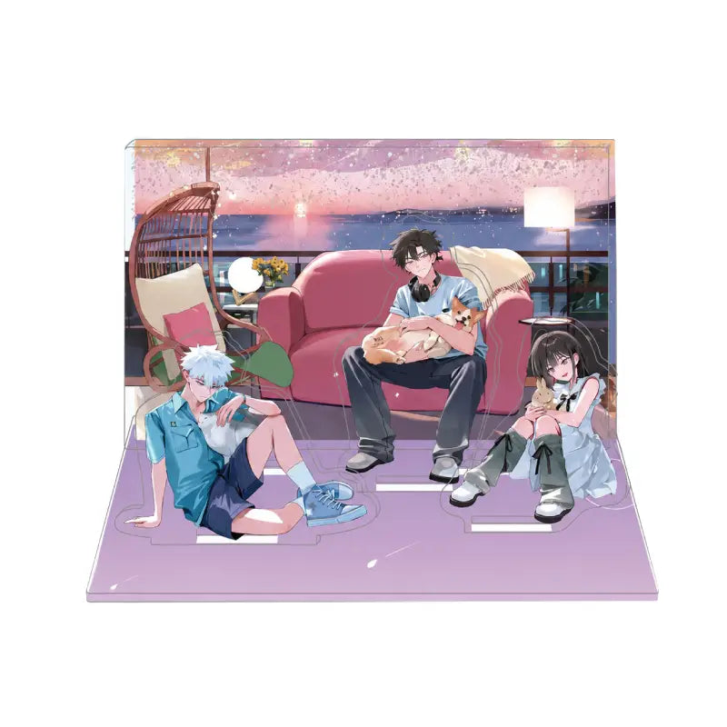 Link Click Acrylic Quicksand Standee——Cheng Xiaoshi,Lu Guang and Qiao Ling