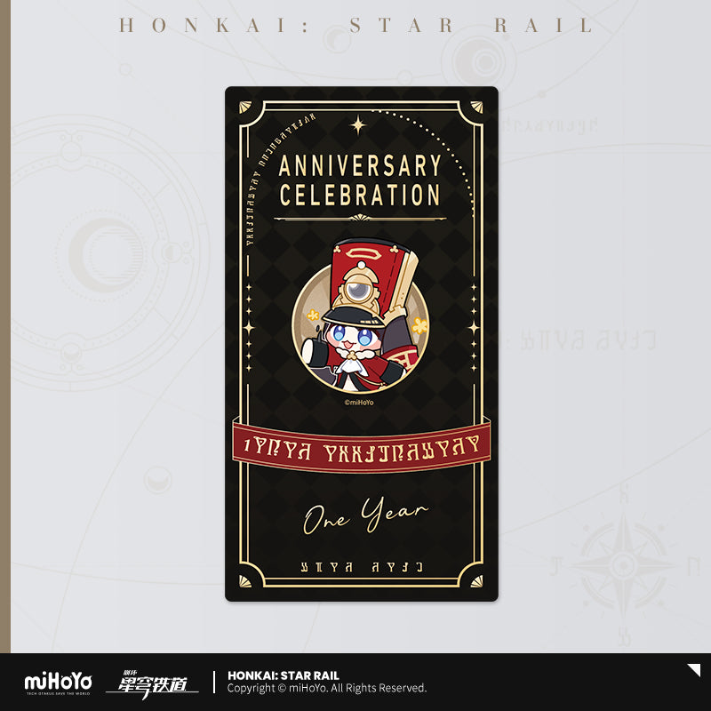 Honkai: Star Rail 1st Anniversary Commemorative Collectible Card Blind Box (Set A) - Random One Piece