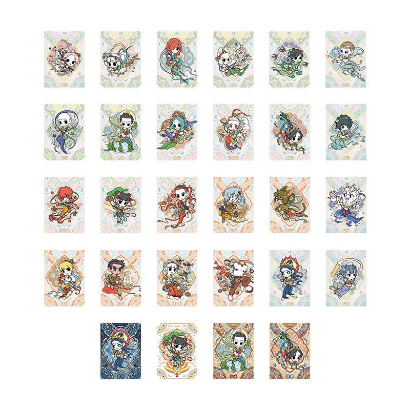 CPOP4U | Non-Human Q-version Photocard Blind Boxes-Four Seasons of Music Series