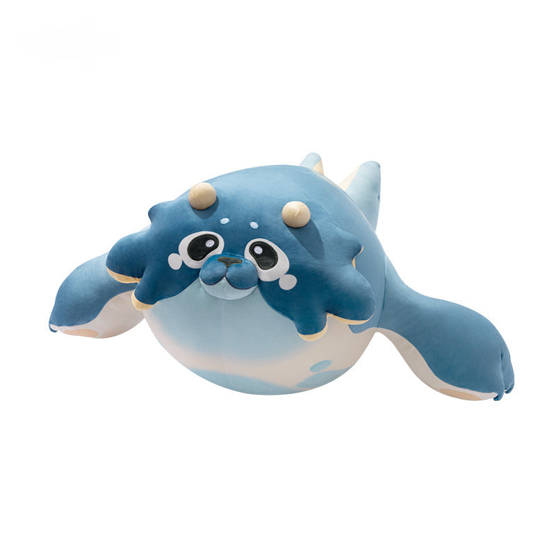 Genshin Impact Blubberbeast Plush Doll Pendant Original Sea Series