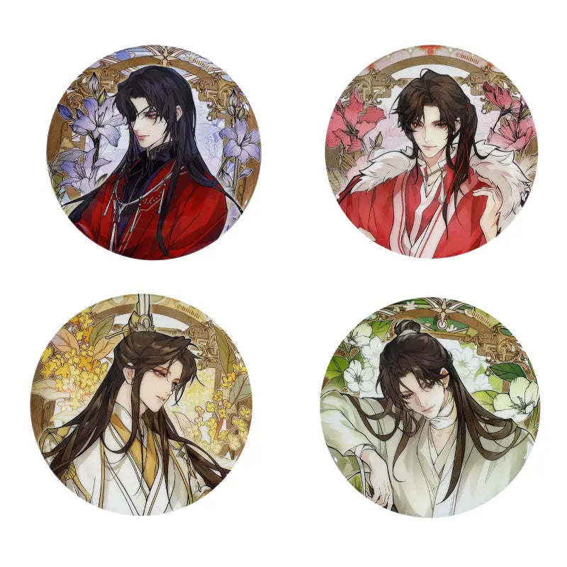 Pre-order Heaven Official's Blessing Flowers of the Four Seasons Badge