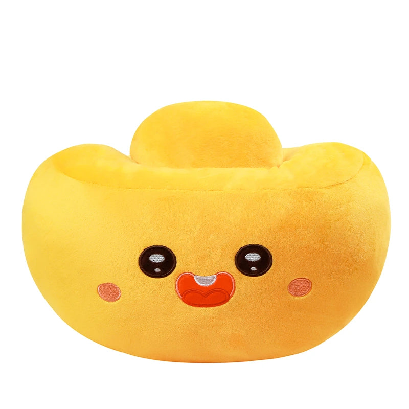 Chinese Yuanbao golden ingot pillow