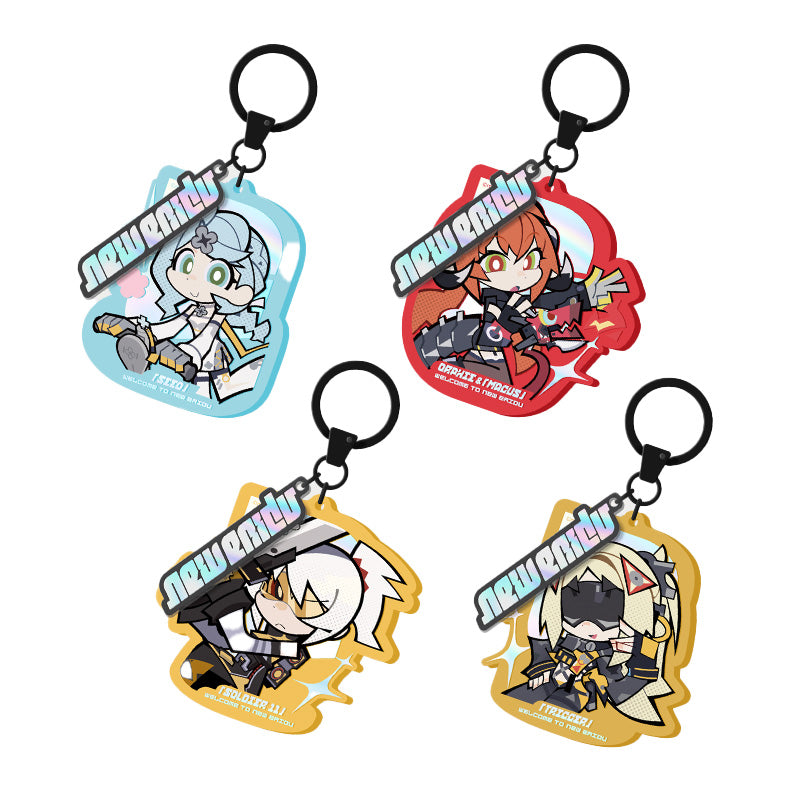 Pre-order Zenless Zone Zero Q Version Acrylic Pendant Obol Squad
