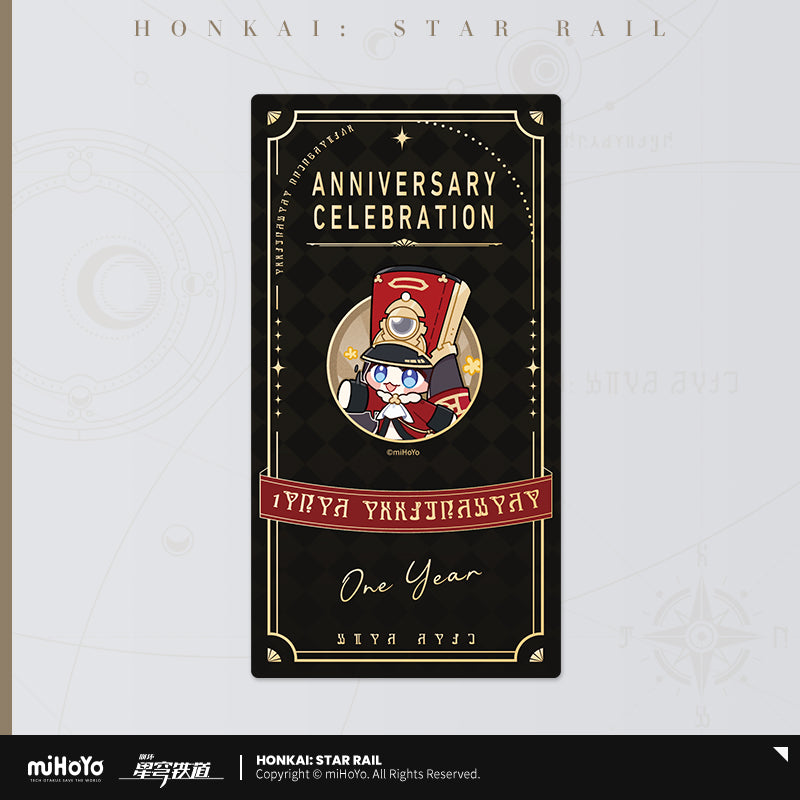 Honkai: Star Rail 1st Anniversary Commemorative Collectible Card Blind Box (Set B) - Random One Piece