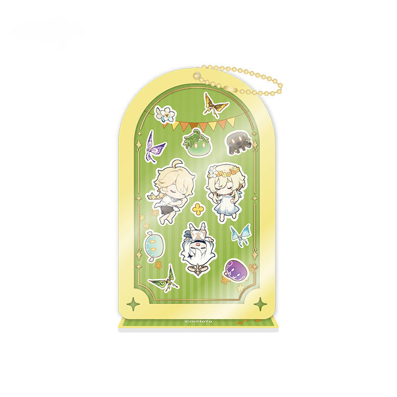 Genshin Impact Badges Standee Ornament 2023 Celebration Gathering Series