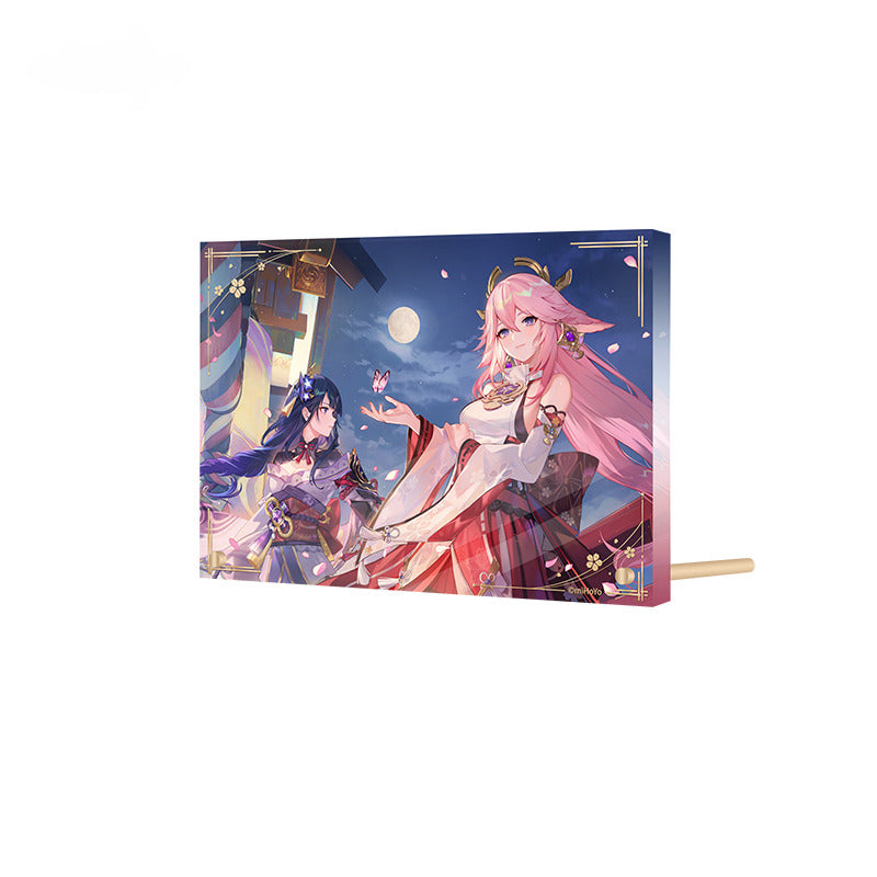 Genshin Impact Thick Acrylic Ornament