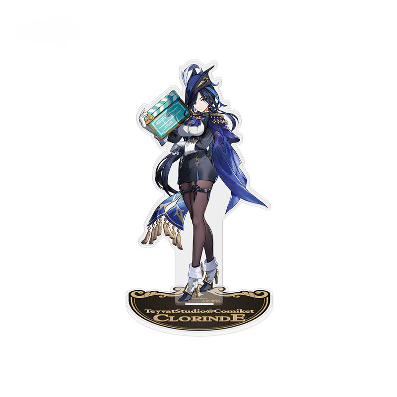 Genshin Impact Standee Pendant Mouse Pad Teyvat Photo Fun Series