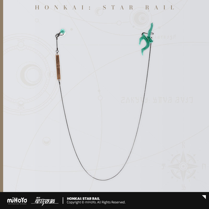 Honkai: Star Rail Ear Clips Necklace Rail Dan Heng Themed Impression Series