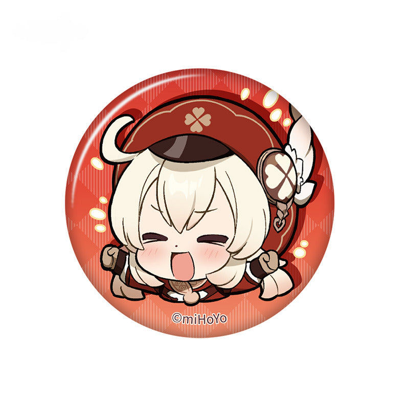 Genshin Impact Badge Mondstadt Q Version Emoji Themed Series
