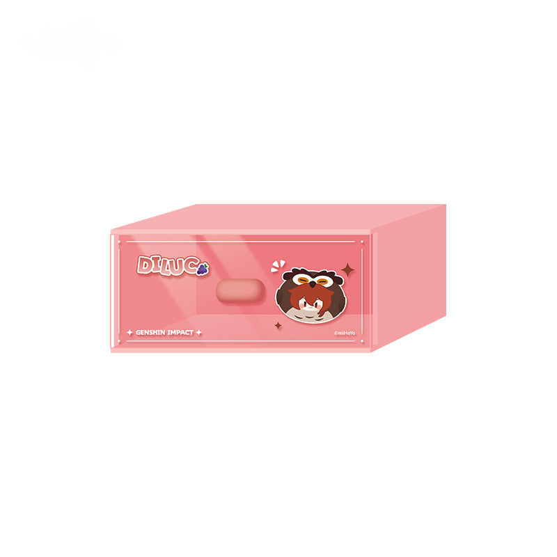 Genshin Impact Desktop Storage Box Teyvat Zoo Theme Series