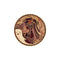 Genshin Impact Rotating Metal Badge Rainbow Invitation Series