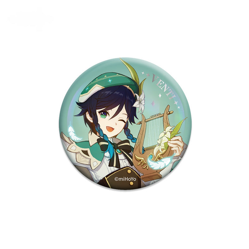 Genshin Impact Character Badge
